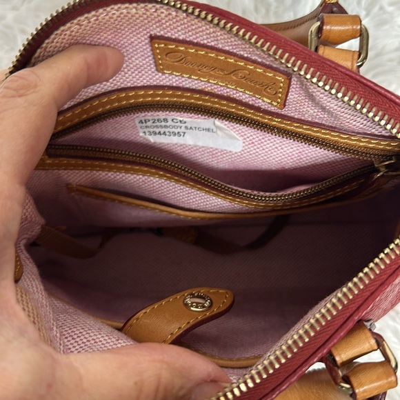 Dooney and Bourke Pebble Grain Domed Satchel / Crossbody - Picture 9 of 12